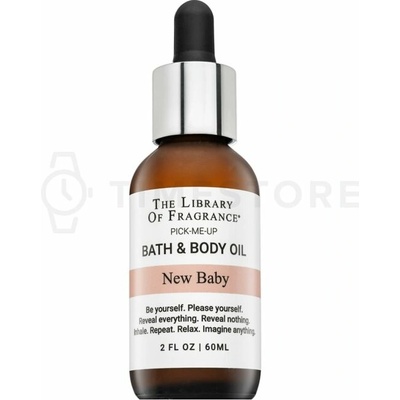 The Library of Fragrance New Baby telový olej do kúpeľa 60 ml