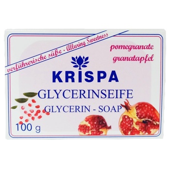 Image 1 of Krispa Криспа Глицеринов сапун Ароматен нар 100 g (67889-9076)