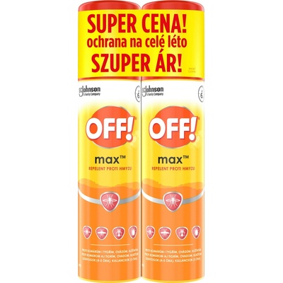 Off! Max spray 2 x 100 ml
