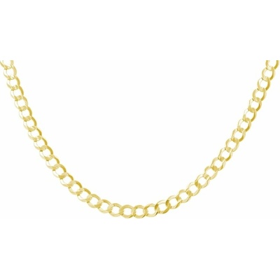 Eppi Středně silný panzer řetízek z 14k zlata CH45654