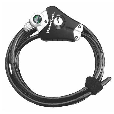 Master Lock Zkracovací lanový zámek Python 8428EURDPRO - 10mm