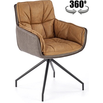 Halmar Трапезен стол k523 тъмнокафяв