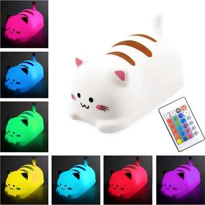 Media-Tech POKKY Happy Kitty многоцветна нощна лампа за деца
