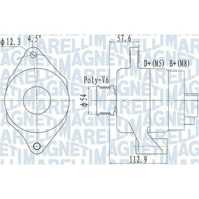 generátor MAGNETI MARELLI MQA2050
