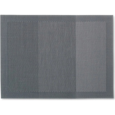 KELA prostírání Nica 70%PE/30%PET tmavě šedá 45,0x33,0cm KL-12833
