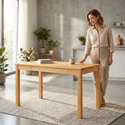 IDEA Jídelní stůl 150 x 75 TORINO vosk