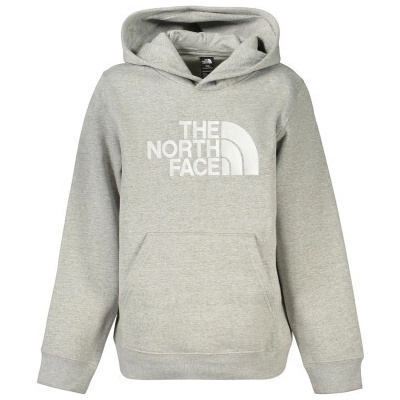 The North Face Felpa Senza Zip Bambino Grigio