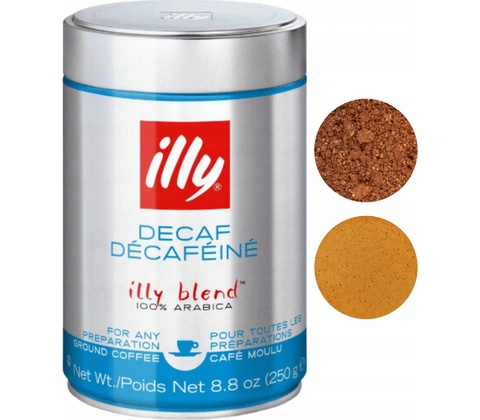 Illy Decaf mletá 250 g