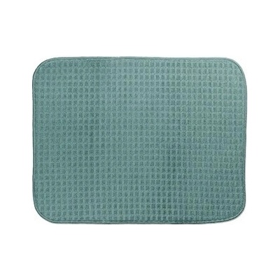 KELA Odkapávací podložka na nádobí RAPIDA 50 x 39 cm tmavě zelená KL-11708