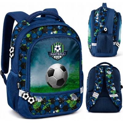 Paso batoh Futbal 38cm modrý