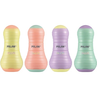 Guma + strúhadlo MILAN Sway Pastel (1ks)
