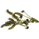 RidgeMonkey Rovnátko Connexion D-Rig Kickers Small Weed Green 10ks