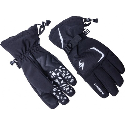Blizzard Reflex ski gloves black/silver 18/19