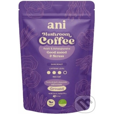 ANi Mushroom Coffee Good mood & Stres mletá 200 g