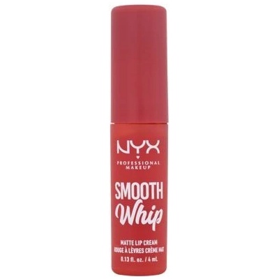 NYX Professional Makeup Smooth Whip Matte Lip Cream rúž s našlehanou texturou pro dokonalé vyhlazení rtů 02 Kitty Belly 4 ml