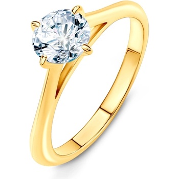 SAVICKI Годежен пръстен The Light: злато, диамант