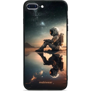 Pouzdro Mobiwear Glossy Apple iPhone 8 Plus - G003G Astronaut na samotce