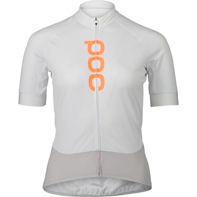 POC Pánsky letný Essential Road Logo Hydrogen White/Granite Grey