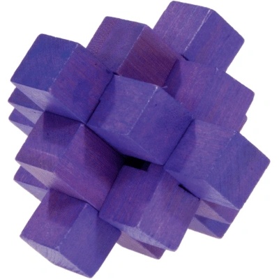 Fridolin Логически 3D пъзел Fridolin Block Violet