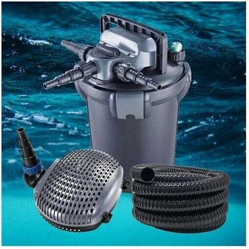 Филтърен комплект Jebao CBF-8.000 UVC 11W/XTP с маркуч 5.000/10 м (270211 - CBF8000+XTP5000+10M hose)