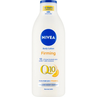 Nivea Body Firming Lotion Q10 Energy+ na normální pokožku 400 ml – Zboží Dáma