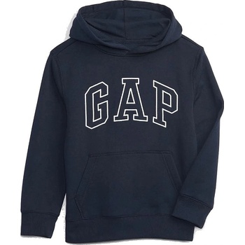 GAP V-New Campus Logo Hood Blue Galaxy
