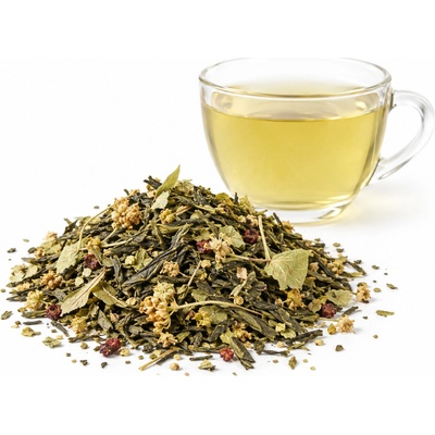 QuickTea Zelená malina zelený čaj 80 g