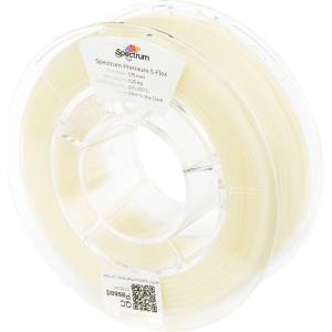 Spectrum 80469 3D нишка, S-Flex 90A, 1, 75mm, 250g, Зелен (светещ в тъмното) (80469)