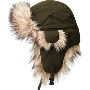 Fjällräven Зимна шапка (beanie) Fjällräven Nordic Heater Beanie - Dark Olive - размер XL (204-3663-0414)