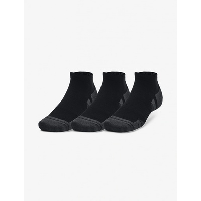 Under Armour Performance Tech 3pk Low 1379504-001 black