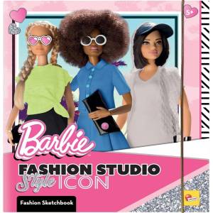 Lisciani Творчески комплект, Lisciani, Barbie, Папка модно студио, Модна икона