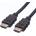 Roline Кабел Roline 11.04. 5542, от HDMI(м) към HDMI(м), 2m, черен