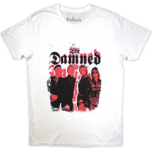 The Damned Repeat Logo Photo White XL Риза (DAMTS04MW04)