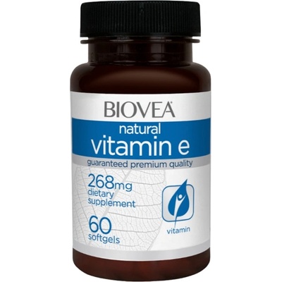 BIOVEA Vitamin E 400 IU / 268 mg [60 Гел капсули]