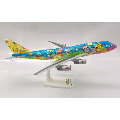 PPC Holland Boeing B747 481 D ANA All Nippon Airways Pokémon blue Colors Snap Fit 1:250