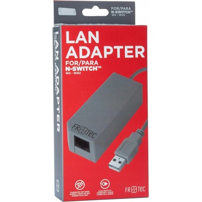 FR-TEC LAN Adaptér Sieťová karta RJ45 USB Nintendo Switch, Wii, Wii U