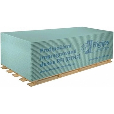 Sádrokarton RFI 12,5x1250x2000 mm Rigips