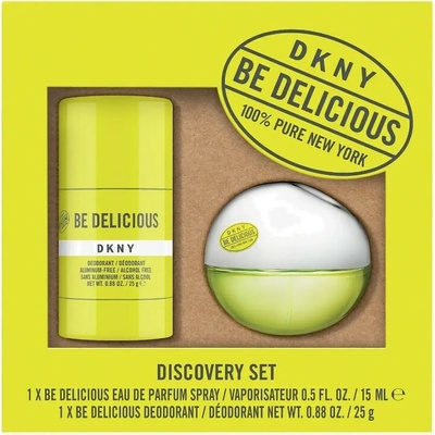 DKNY DKNY Be Delicious EDP 15 ml + tuhý dezodorant 25 g