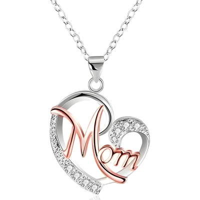 HARAHU Колие lu-28904 - Сребристо / Злато Розово kp28904 (lu-28904)