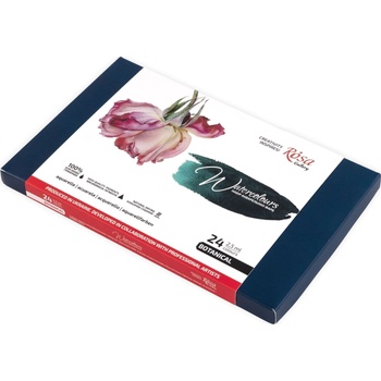 Rosa Gallery Комплект акварелни бои 24 бр (340114)