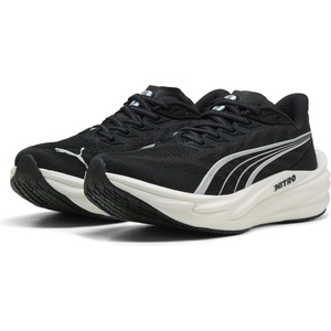 PUMA Дамски маратонки Puma Womens Deviate Nitro 4 Running Shoes - Black/White