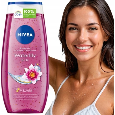 Nivea Water Lilly & Oil sprchový gel 250 ml – Zboží Dáma
