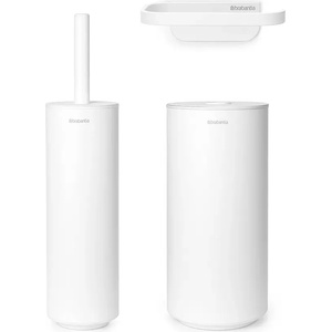 Brabantia Бял комплект аксесоари за тоалетна от 3 части Brabantia от серия MindSet (1005679)