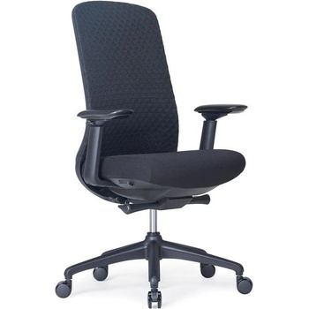 RFG Ергономичен стол RFG Style W, дамаска, до 130 kg, черен (4010200453)