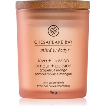 Chesapeake Bay Mind & Body Love & Passion ароматна свещ 96 гр