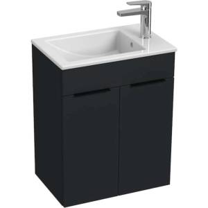 Jika Cube - Шкафче с умивалник 51x34x61 см, матов антрацит H4536411763521 (H4536411763521)