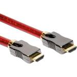 Roline Кабел Roline 11.04. 5902, от HDMI(м) към HDMI(м), Ethernet, до 8K резолюция, 2m, черен (11.04.5902)