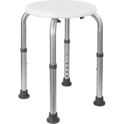 HomeLife Kúpeľňová stolička výškovo nastaviteľná 35-53 cm, X4140