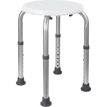 HomeLife Kúpeľňová stolička výškovo nastaviteľná 35-53 cm, X4140