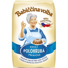 Babiččina volba pšeničná mouka polohrubá, 1kg